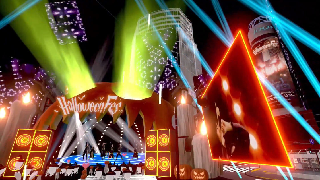 （c）KDDI・au 5G / バーチャル渋谷 au 5G ハロウィーンフェス
