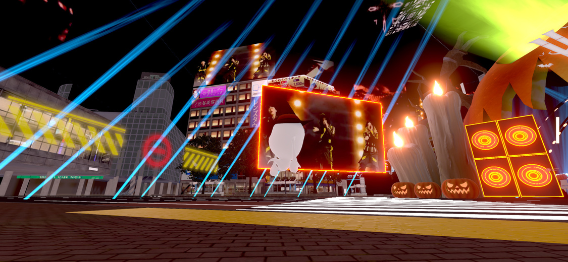 （c）KDDI・au 5G / バーチャル渋谷 au 5G ハロウィーンフェス