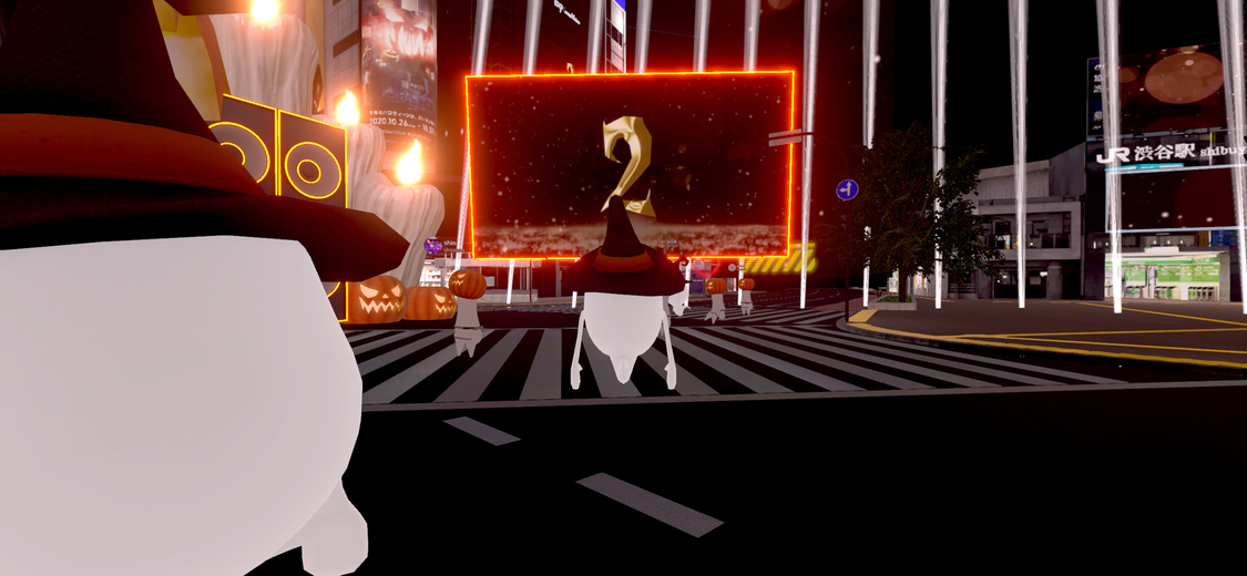 （c）KDDI・au 5G / バーチャル渋谷 au 5G ハロウィーンフェス