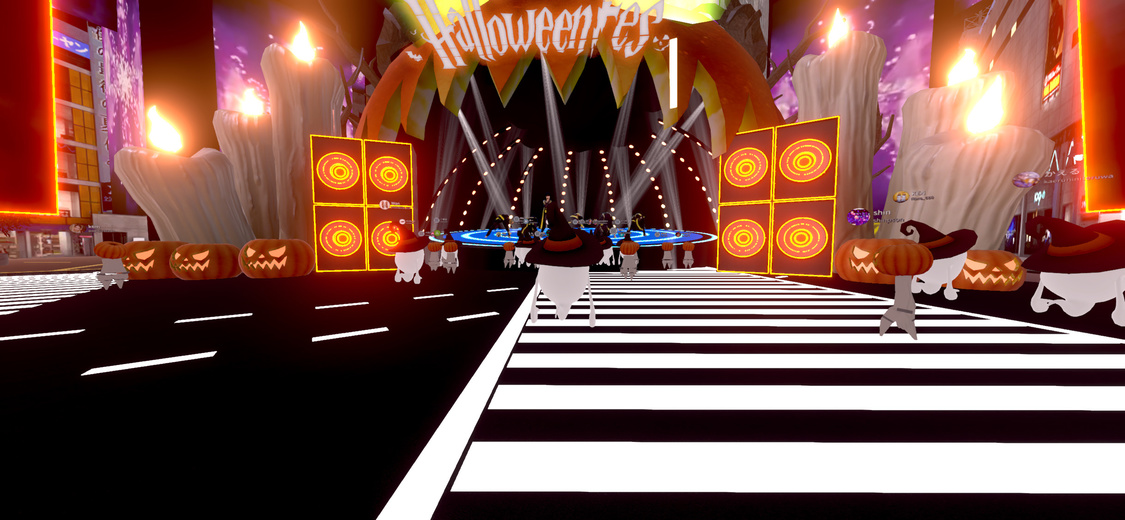 （c）KDDI・au 5G / バーチャル渋谷 au 5G ハロウィーンフェス