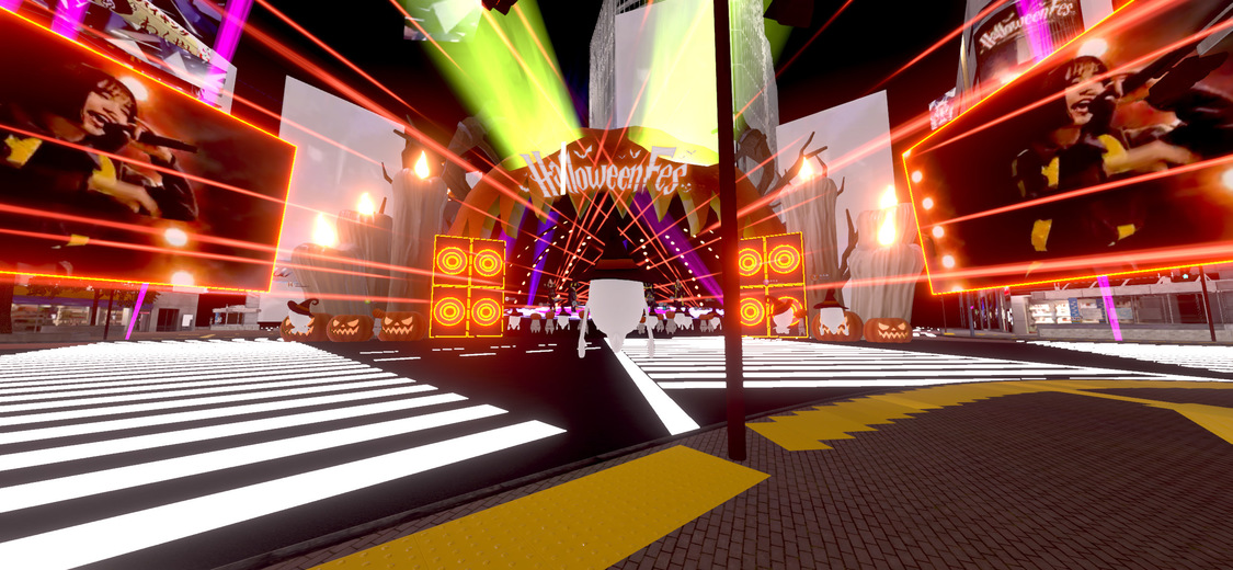 （c）KDDI・au 5G / バーチャル渋谷 au 5G ハロウィーンフェス