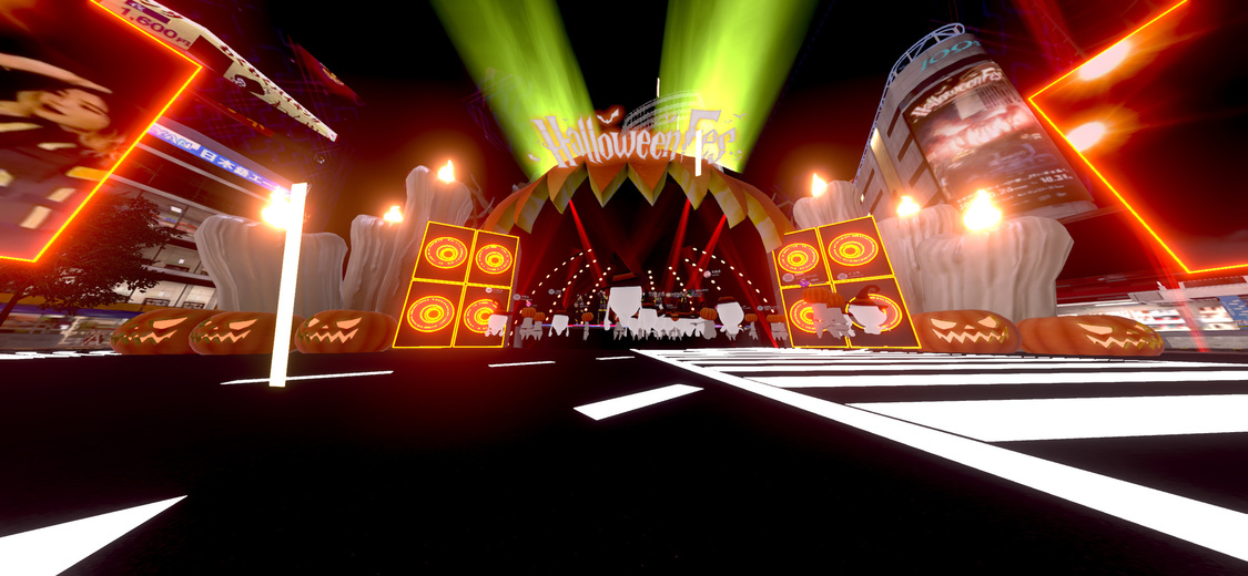 （c）KDDI・au 5G / バーチャル渋谷 au 5G ハロウィーンフェス