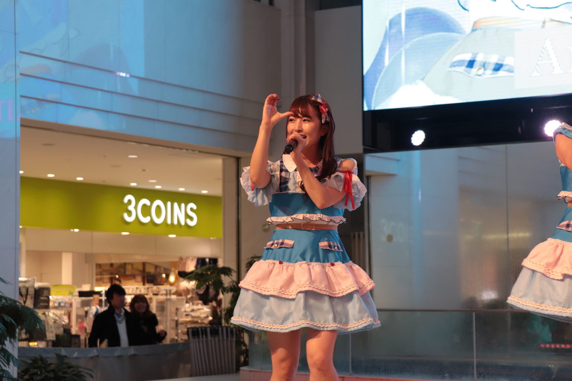 3rd Single「イトシラブ」リリース記念イベント│2018.12.12 池袋サンシャインシティ噴水広場