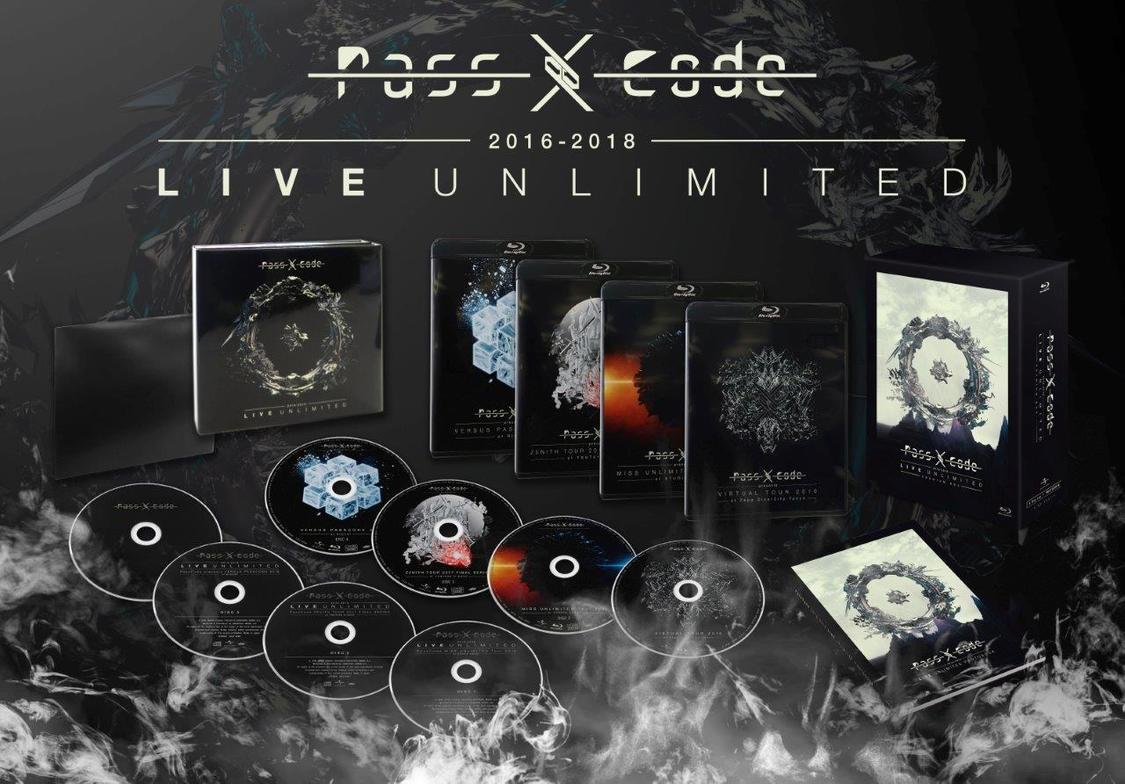 Blu-rayボックス『PassCode 2016-2018 LIVE UNLIMITED PREMIUM BOX』