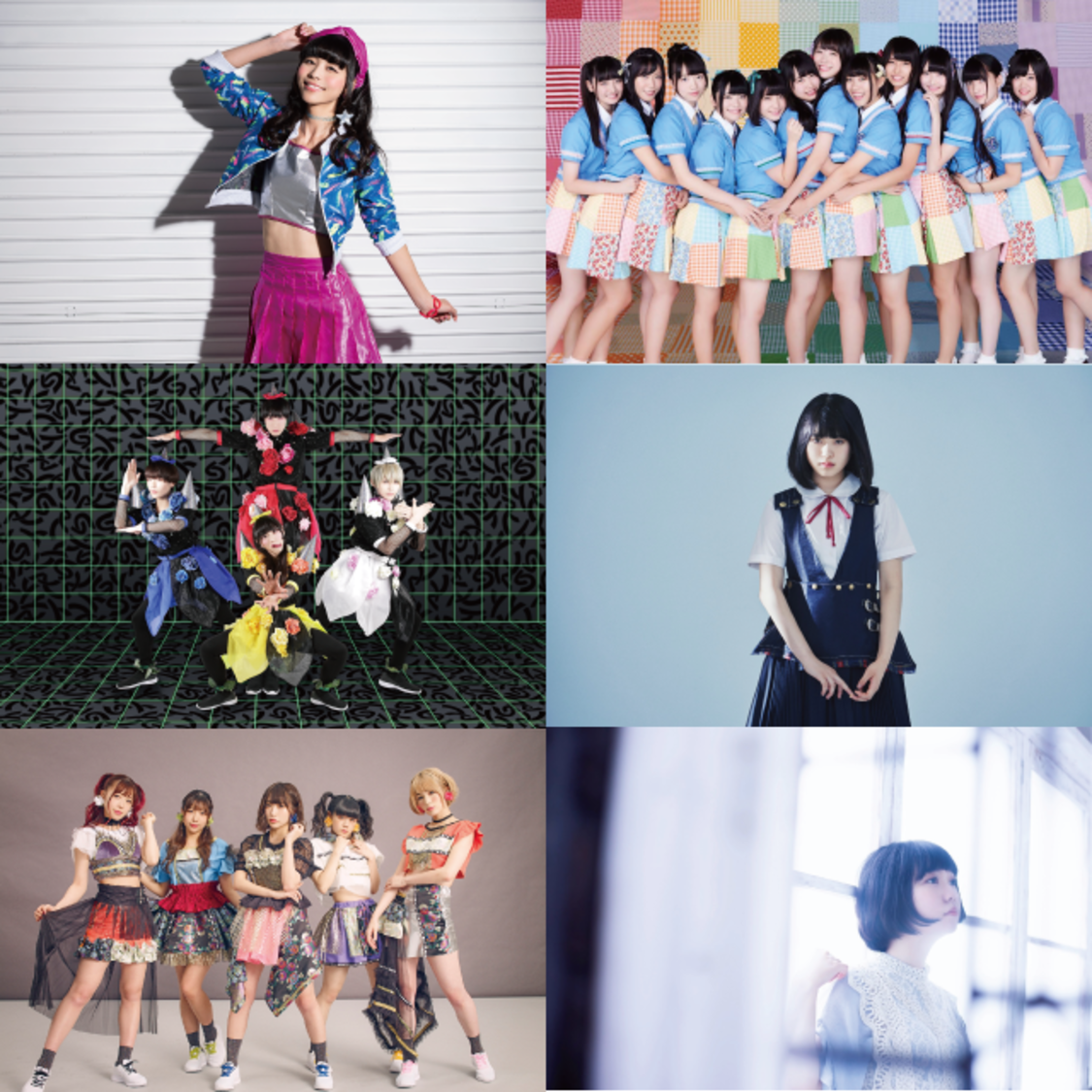 ＜TERASHIMA KAWAII FESTIVAL vol.1＞出演者