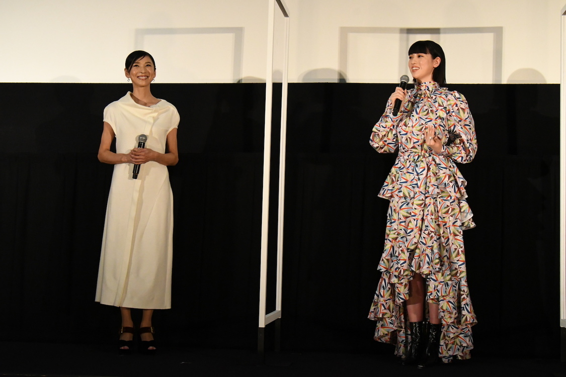 ＜映画『十二単衣を着た悪魔』公開記念舞台挨拶＞新宿ピカデリー シアター1（2020年11月7日）