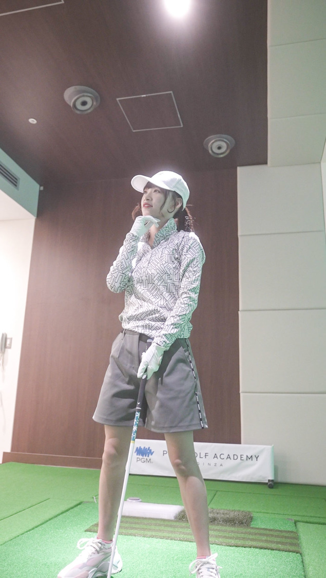 音嶋莉沙（＝LOVE）｜PGMゴルフアカデミー銀座