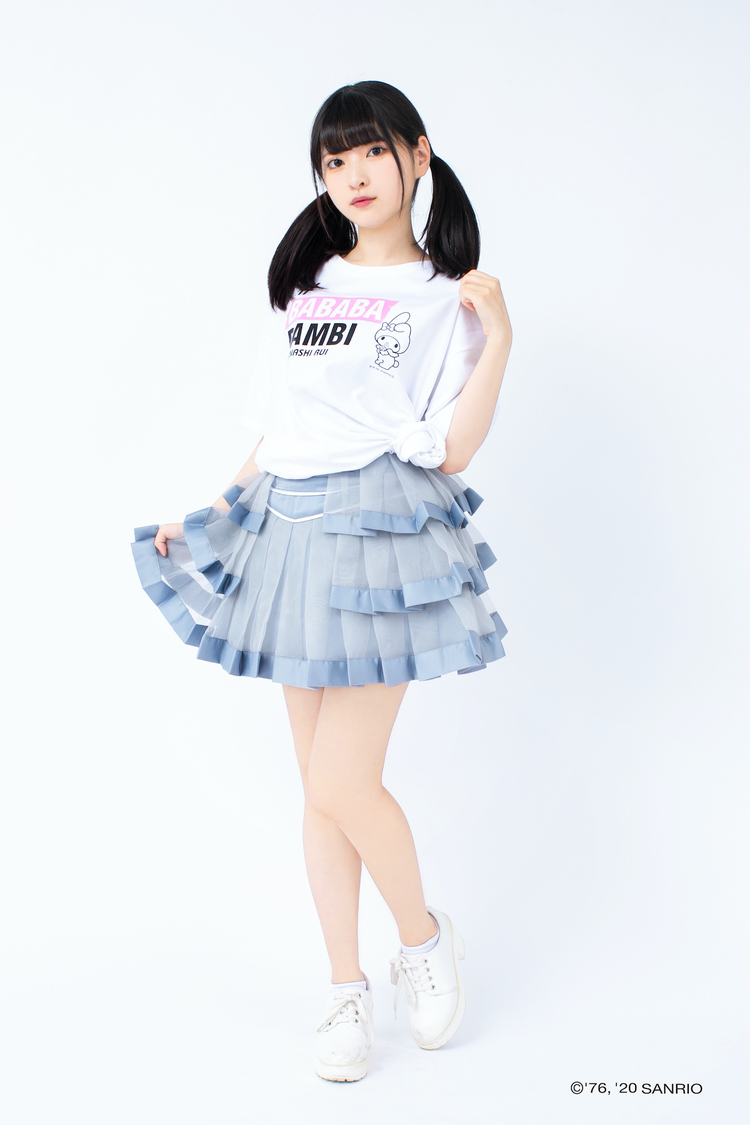 小鳥遊るい（#ババババンビ）×マイメロディ　撮影：佐賀章広