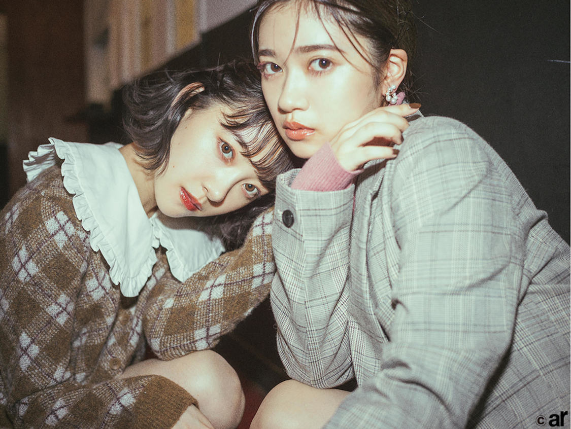 堀未央奈＆寺田蘭世（乃木坂46）『ar12月号』より