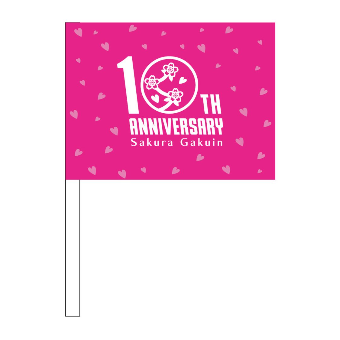 さくら学院 × TOWER RECORDS フラッグ