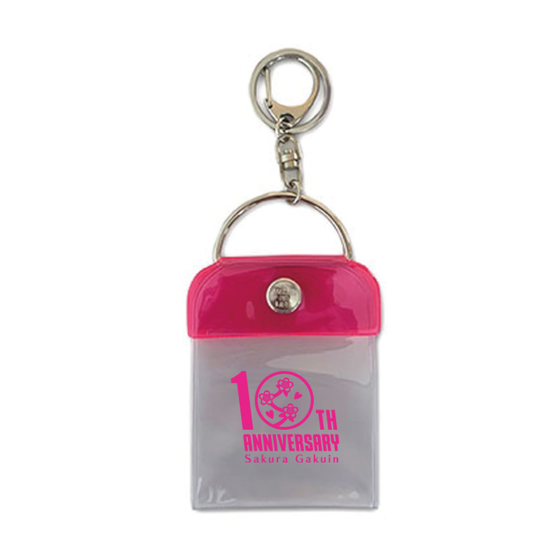 さくら学院 × TOWER RECORDS トレーディング缶バッジ付き缶バッジキーホルダー