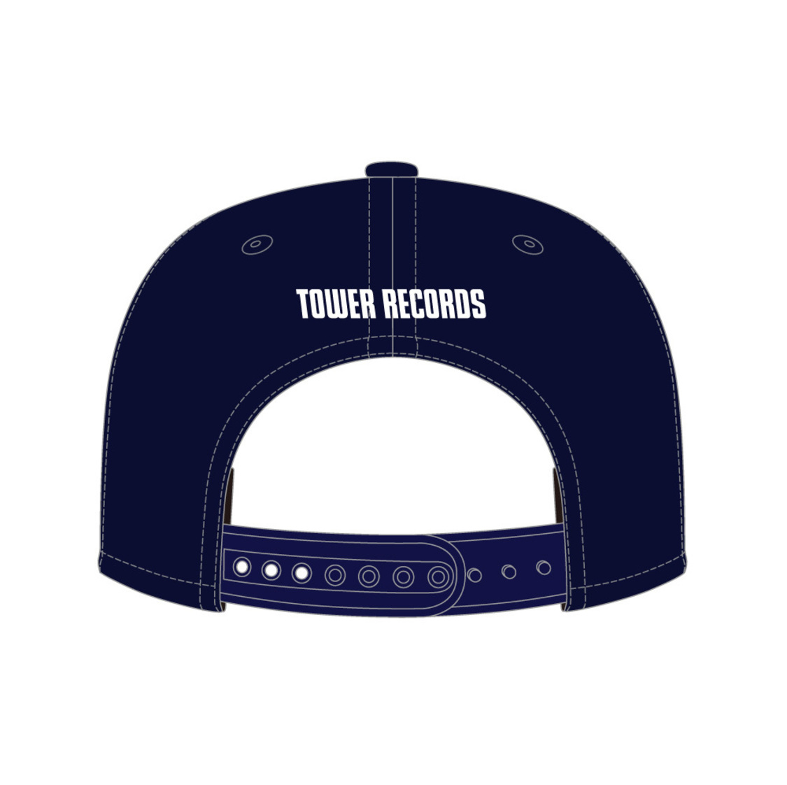 さくら学院 × TOWER RECORDS × New Era[9FIFTY] ネイビー 缶バッジ2個付き