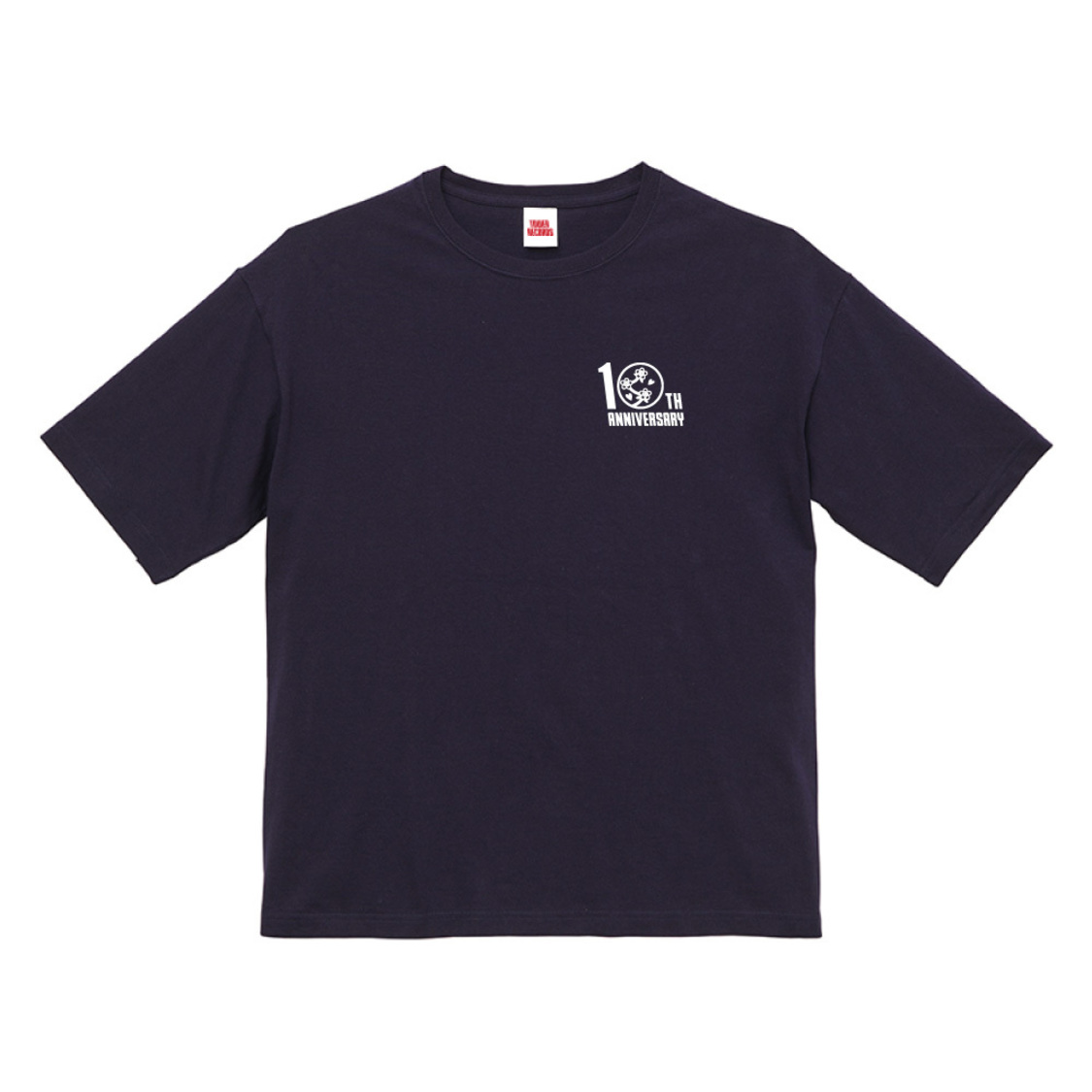 さくら学院 × TOWER RECORDS ビッグシルエットTシャツ ネイビー