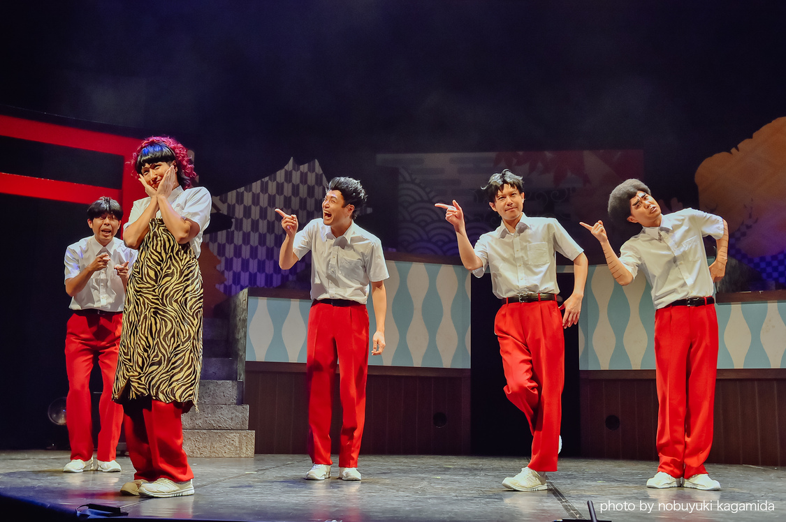 （C）新沢基栄／集英社・2020舞台「ハイスクール!奇面組3」製作委員会