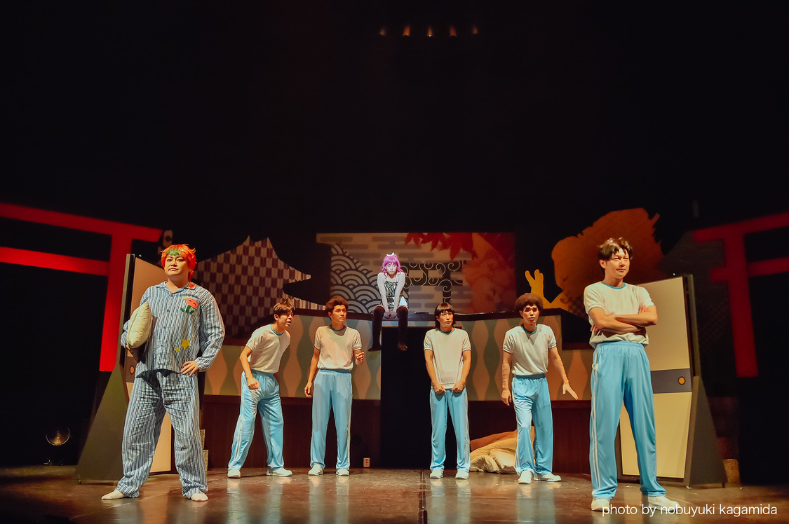 （C）新沢基栄／集英社・2020舞台「ハイスクール!奇面組3」製作委員会