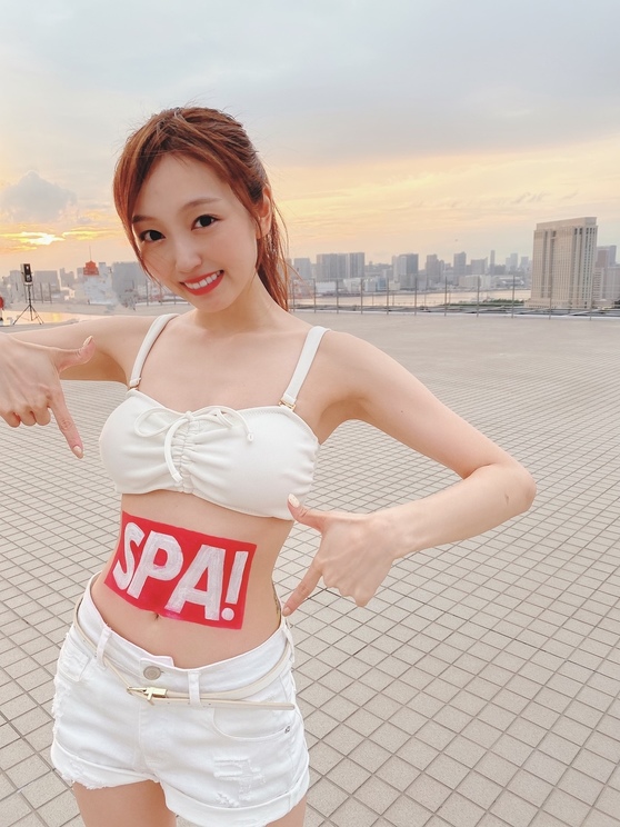 🍭 転校少女* 松井さやか、週刊SPA!×TIF「水着でアイドル頂上決戦