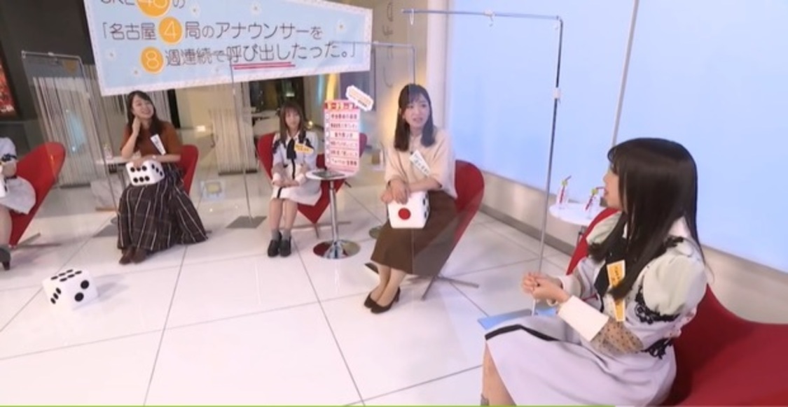 『SKE48の「名古屋4局のアナウンサーを8週連続で呼び出したった。」』より