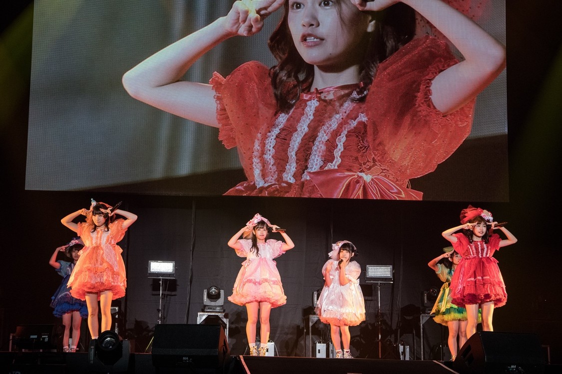 FES☆TIVE、＜@JAM EXPO2018＞ストロベリーステージ ライブ写真