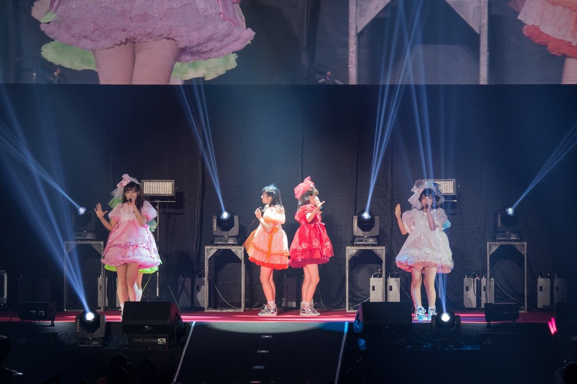 FES☆TIVE、＜@JAM EXPO2018＞ストロベリーステージ ライブ写真
