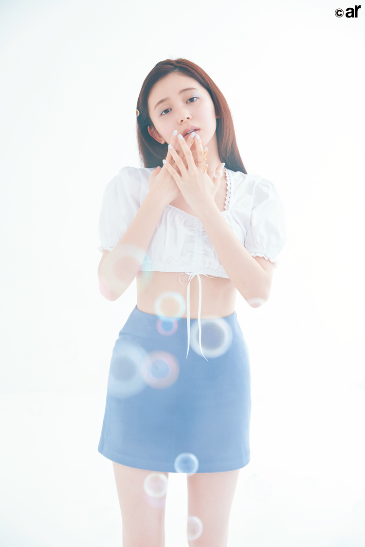 久間田琳加（『ar1月号』より）