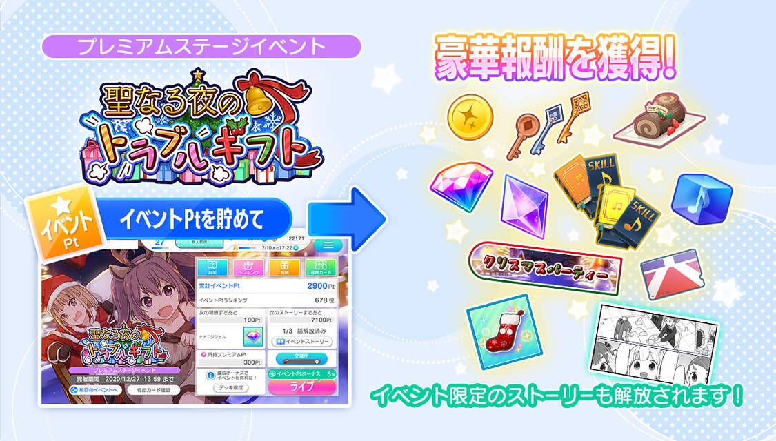 クリスマスイベント＜聖なる夜のトラブルギフト＞