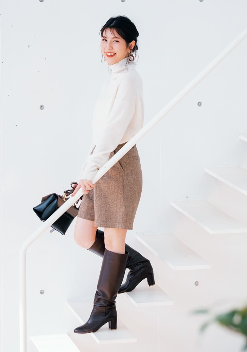 大人可愛いコーデに初挑戦