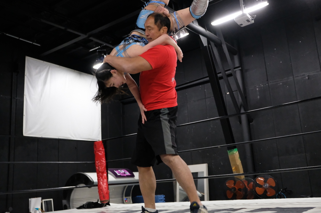 アップアップガールズ（プロレス）公開練習｜プロレスリングZERO1道場（2018年12月26日）