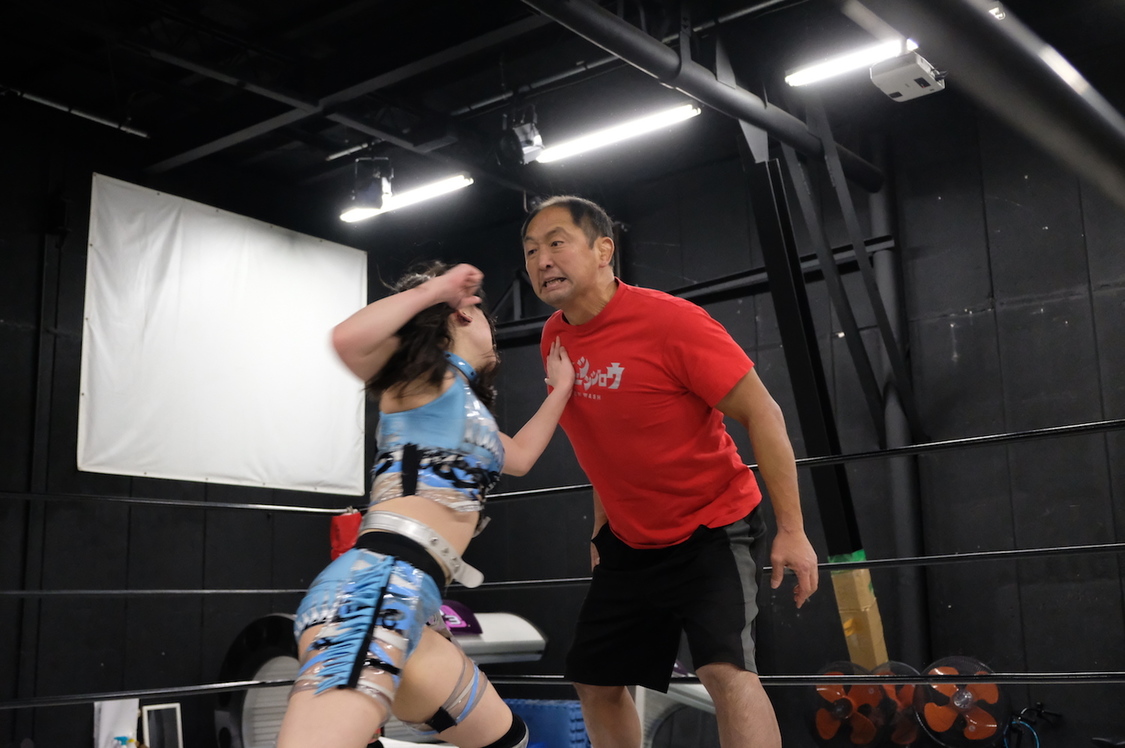 アップアップガールズ（プロレス）公開練習｜プロレスリングZERO1道場（2018年12月26日）