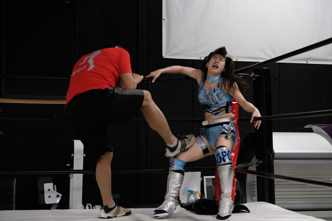 アップアップガールズ（プロレス）公開練習｜プロレスリングZERO1道場（2018年12月26日）