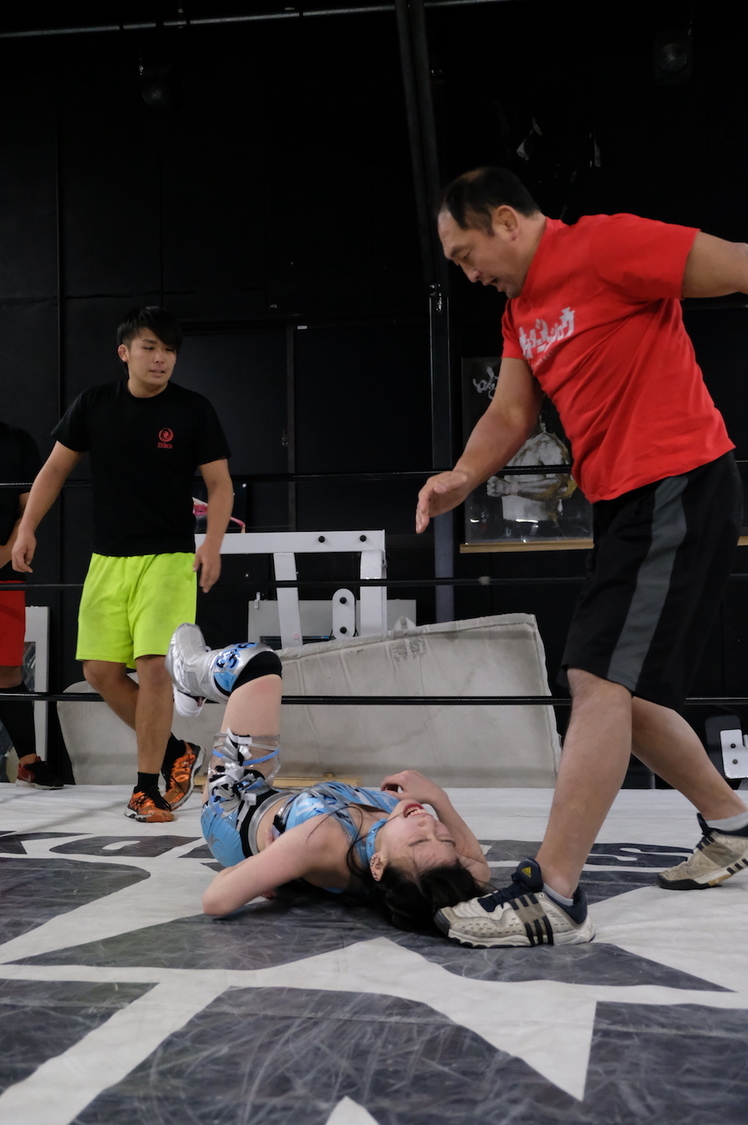 アップアップガールズ（プロレス）公開練習｜プロレスリングZERO1道場（2018年12月26日）