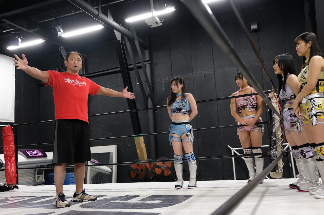 アップアップガールズ（プロレス）公開練習｜プロレスリングZERO1道場（2018年12月26日）