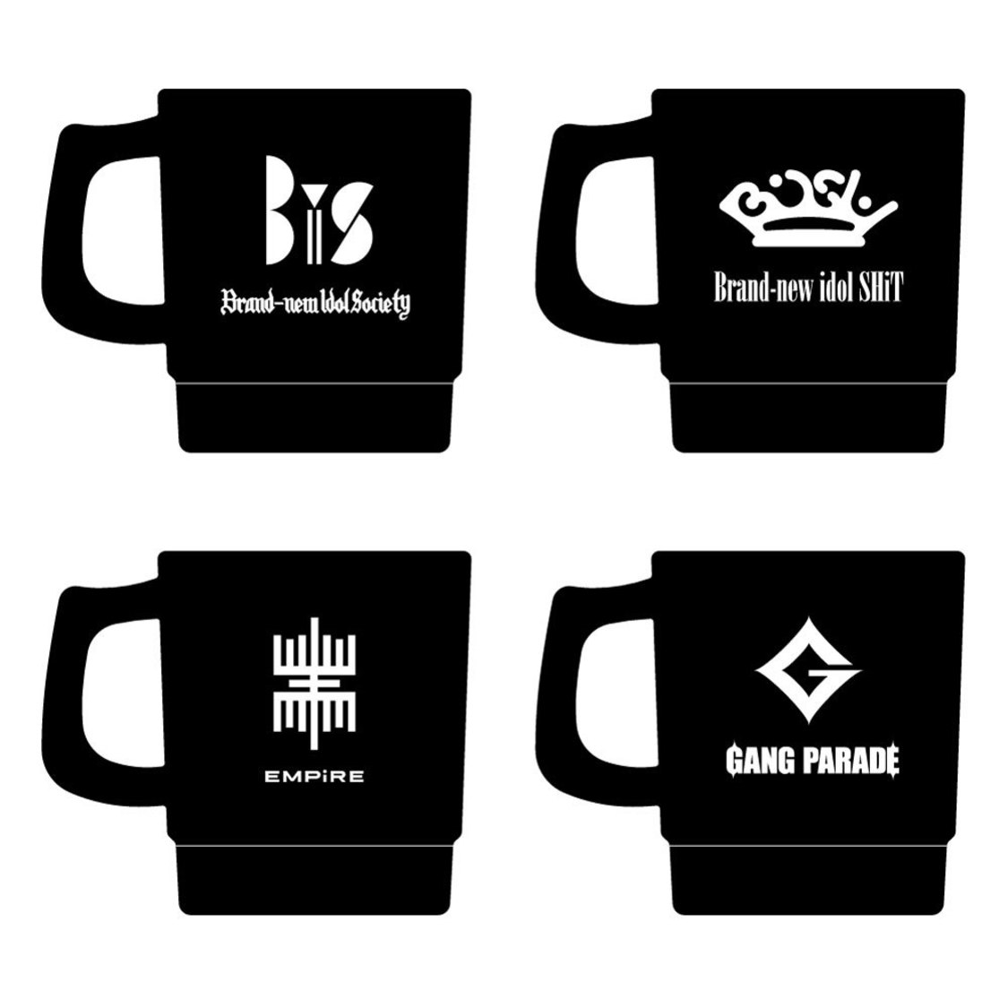 WACK × TOWER RECORDSスタッキング マグカップ（BiS/BiSH/GANG PARADE/EMPiRE）