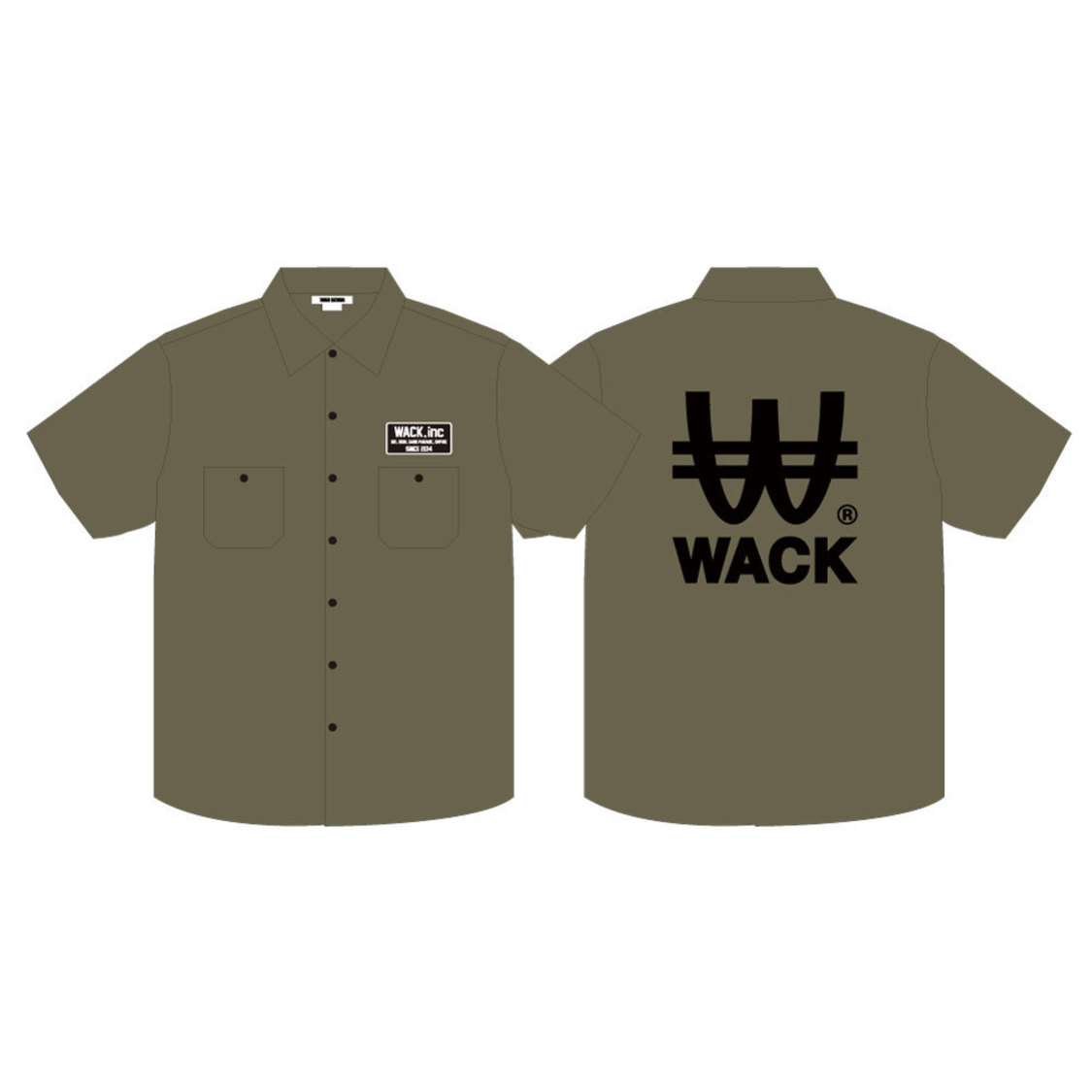 WACK × TOWER RECORDSワークシャツ中部ver