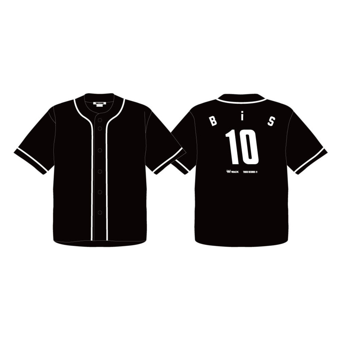 WACK × TOWER RECORDSベースボールシャツ（BiS）