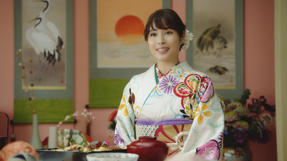 「お正月を写そう♪2021 くつろぎ新年会・遊べるチェキ」篇より