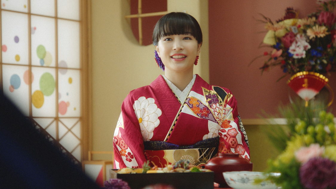 「お正月を写そう♪2021 くつろぎ新年会・遊べるチェキ」篇より