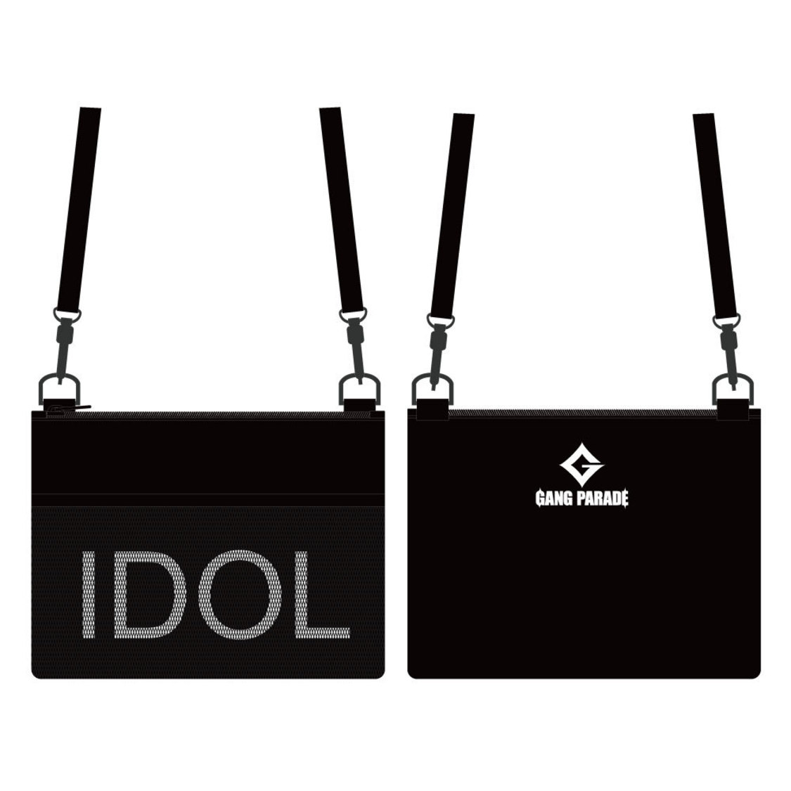 WACK × TOWER RECORDSサコッシュ（GANG PARADE）