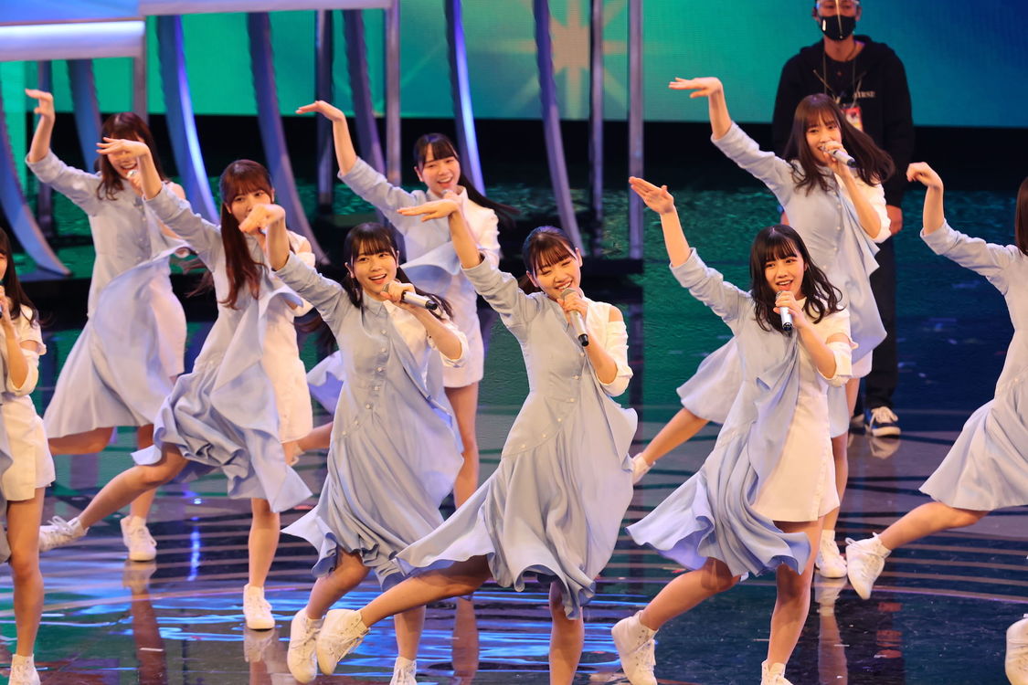 日向坂46『第71回NHK紅白歌合戦』リハーサルより