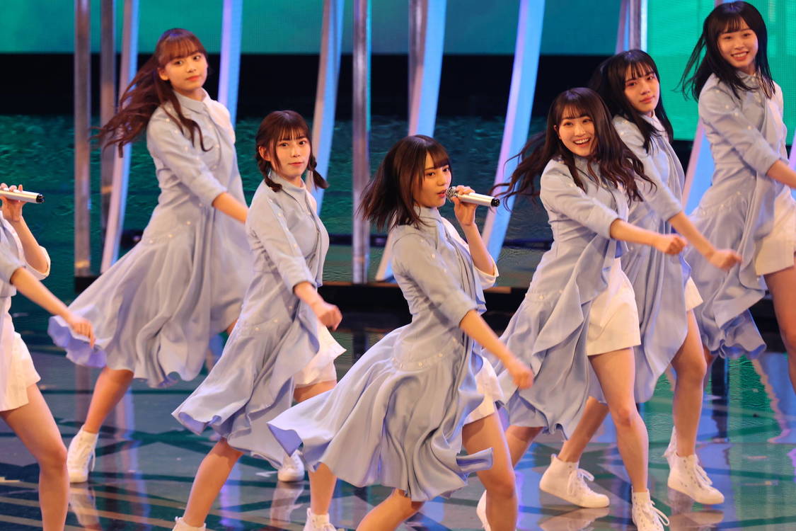 日向坂46『第71回NHK紅白歌合戦』リハーサルより