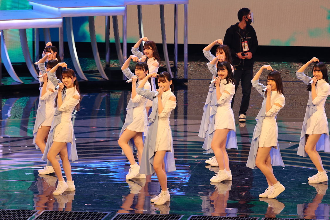 日向坂46『第71回NHK紅白歌合戦』リハーサルより