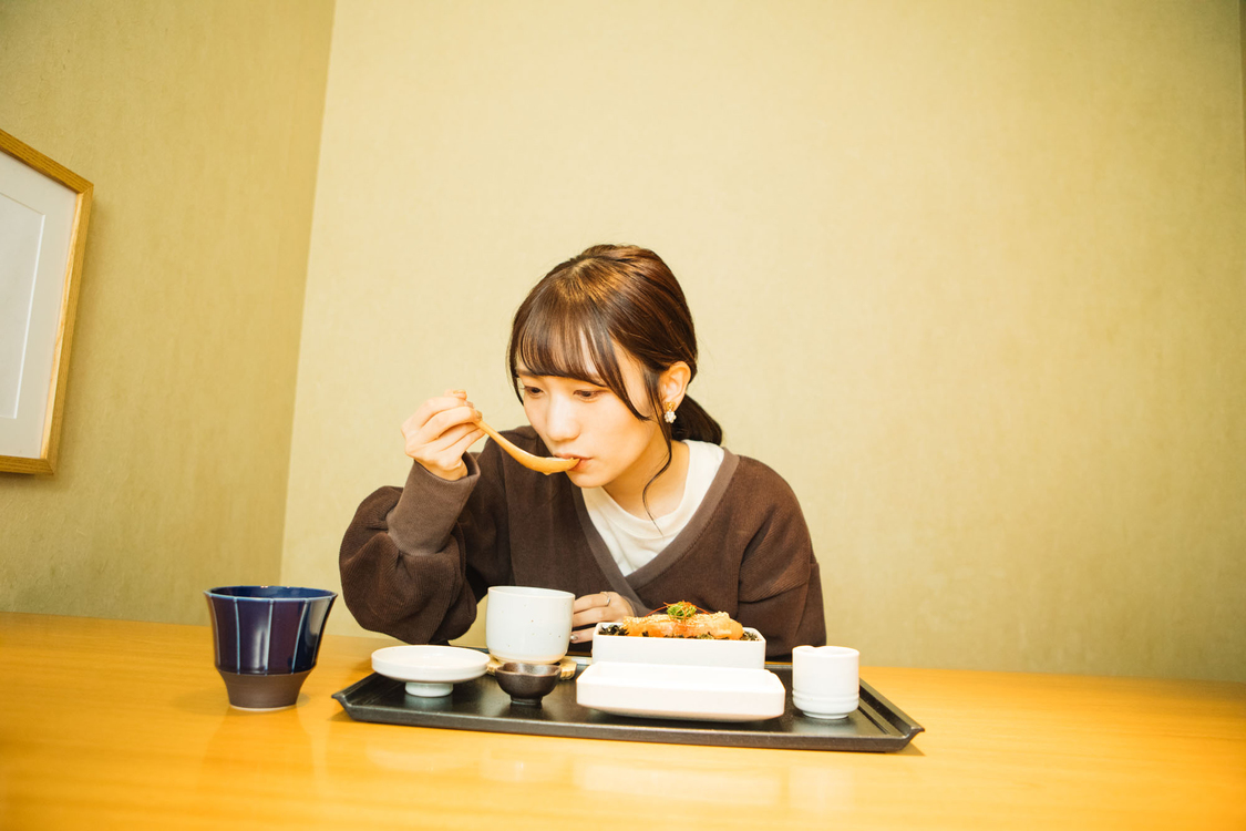 江嶋綾恵梨（26時のマスカレイド）｜福岡『元祖博多めんたい重』