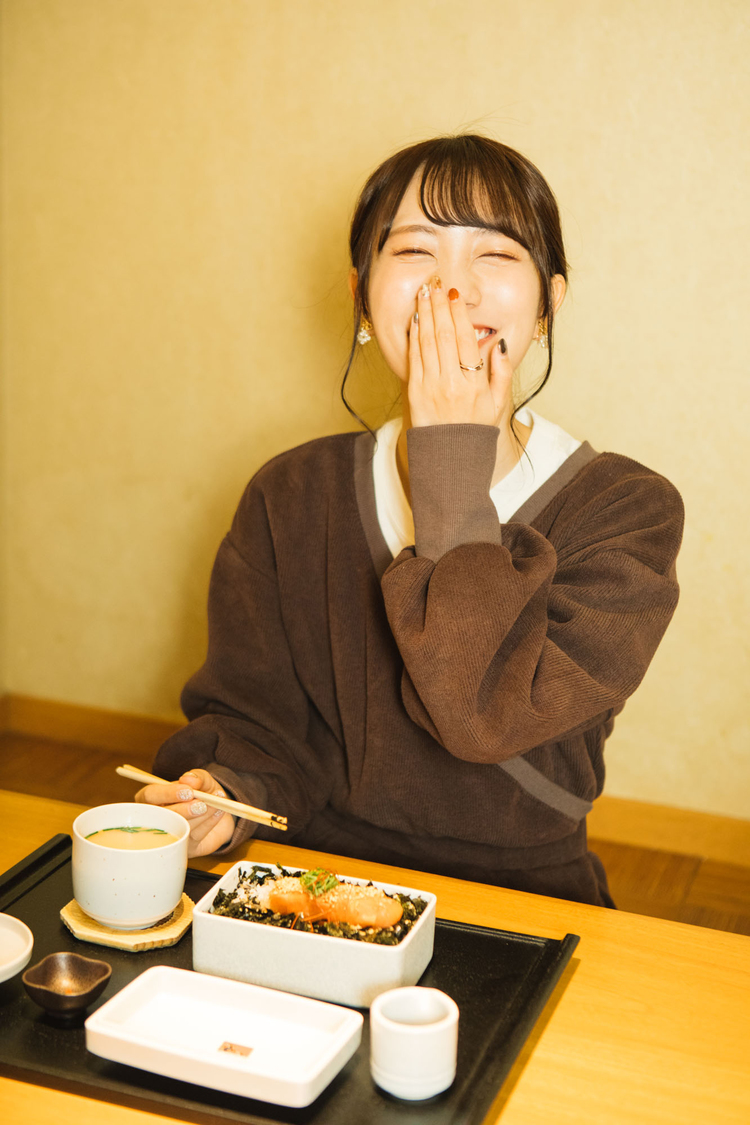 江嶋綾恵梨（26時のマスカレイド）｜福岡『元祖博多めんたい重』