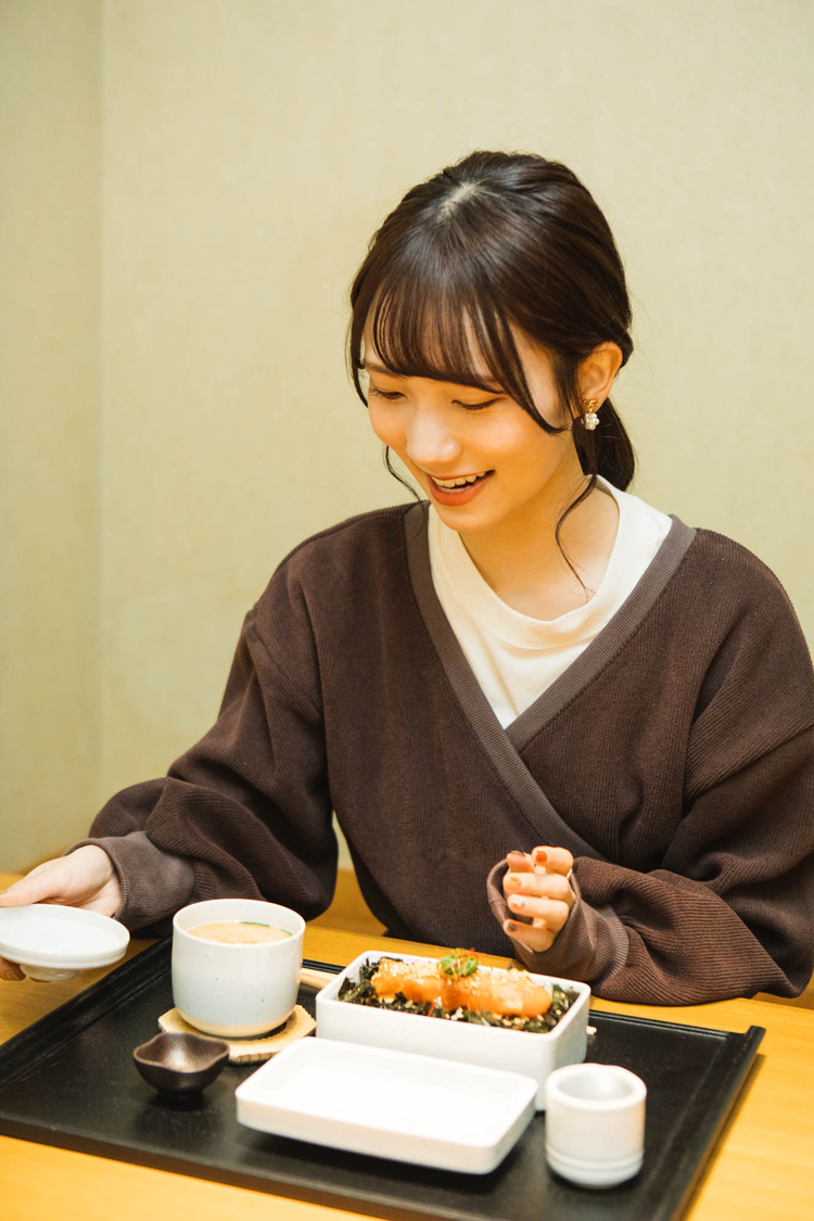 江嶋綾恵梨（26時のマスカレイド）｜福岡『元祖博多めんたい重』