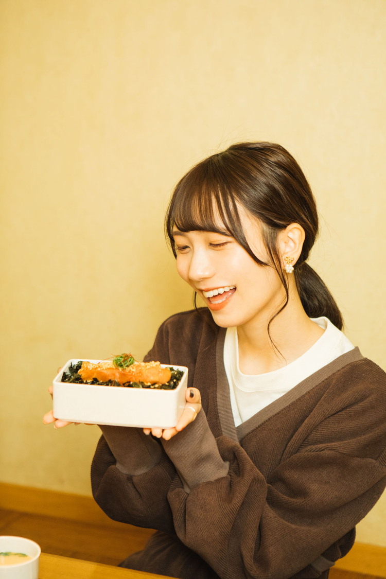 江嶋綾恵梨（26時のマスカレイド）｜福岡『元祖博多めんたい重』