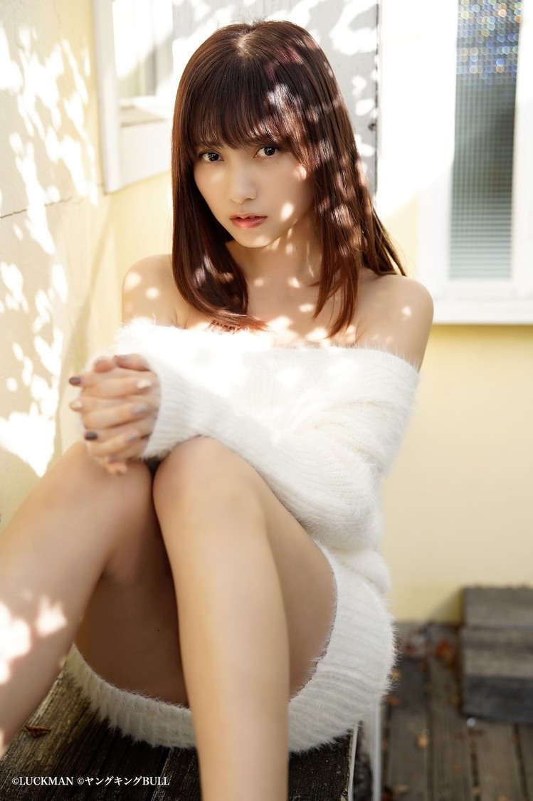 桃月なしこ（（C）LUCKMAN（C）ヤングキングBULL）