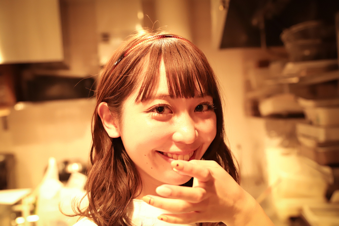 木村ミサ　カレー調理風景