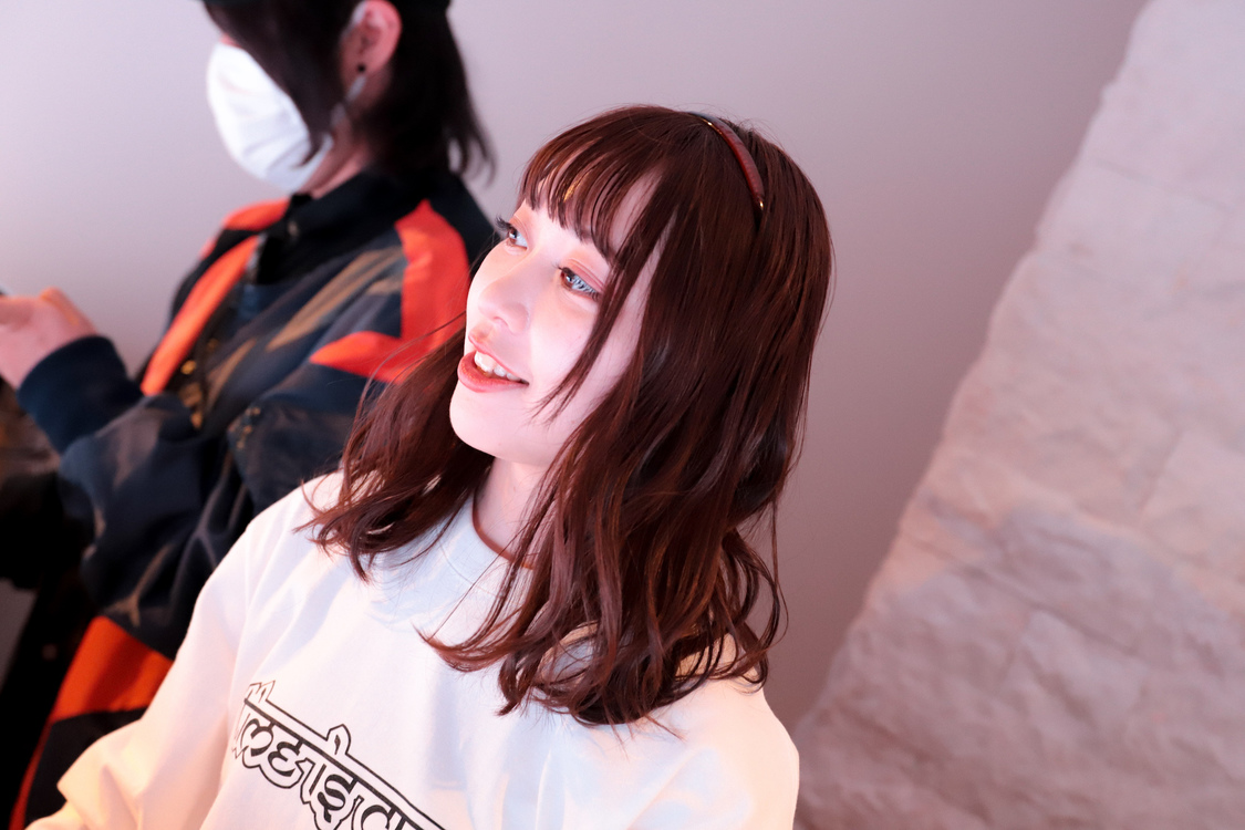 木村ミサ　オリジナルドリンク販売風景