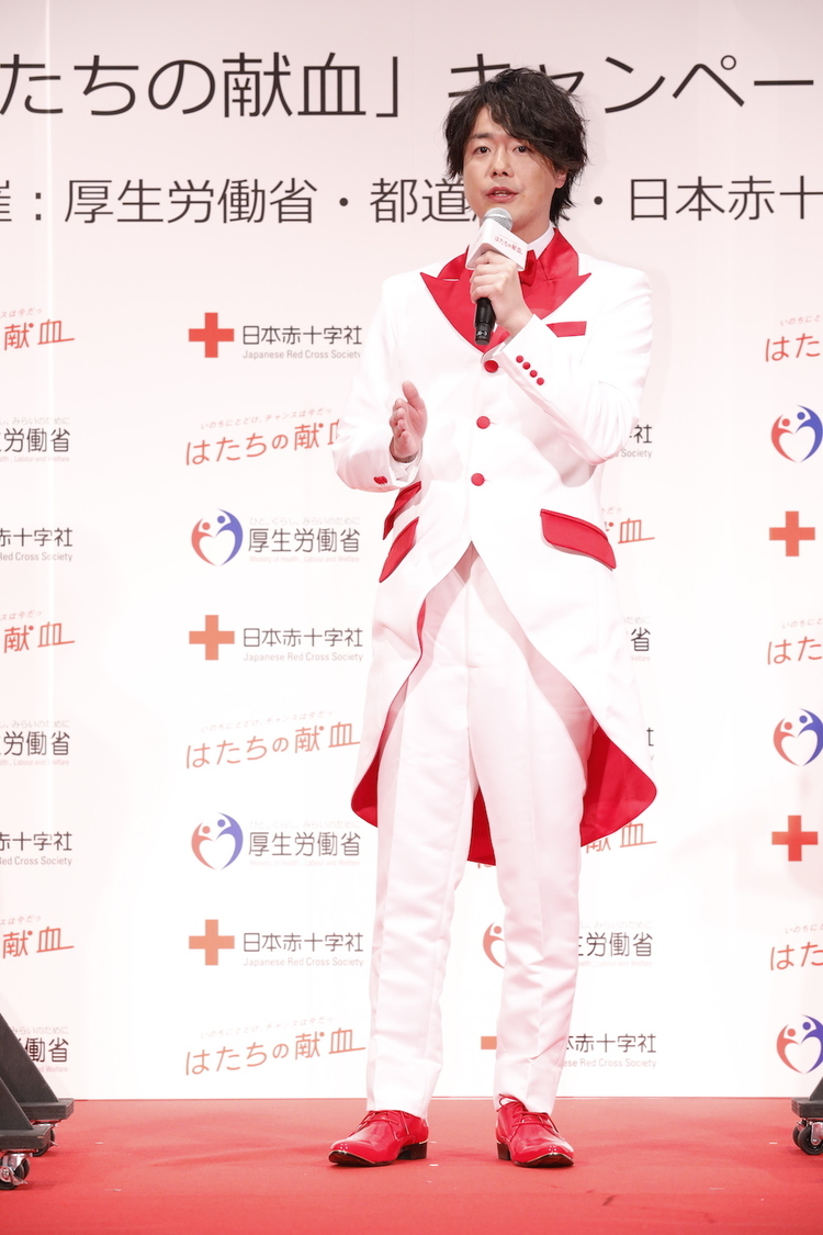 ＜令和3年「はたちの献血」キャンペーン記者発表会＞（2021年1月12日／品川プリンスホテルアネックスタワープリンスホール「富士」）