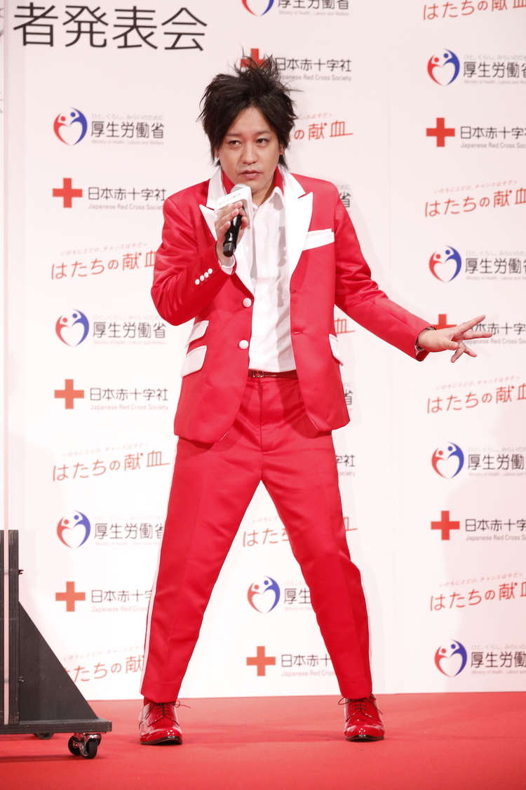 ＜令和3年「はたちの献血」キャンペーン記者発表会＞（2021年1月12日／品川プリンスホテルアネックスタワープリンスホール「富士」）