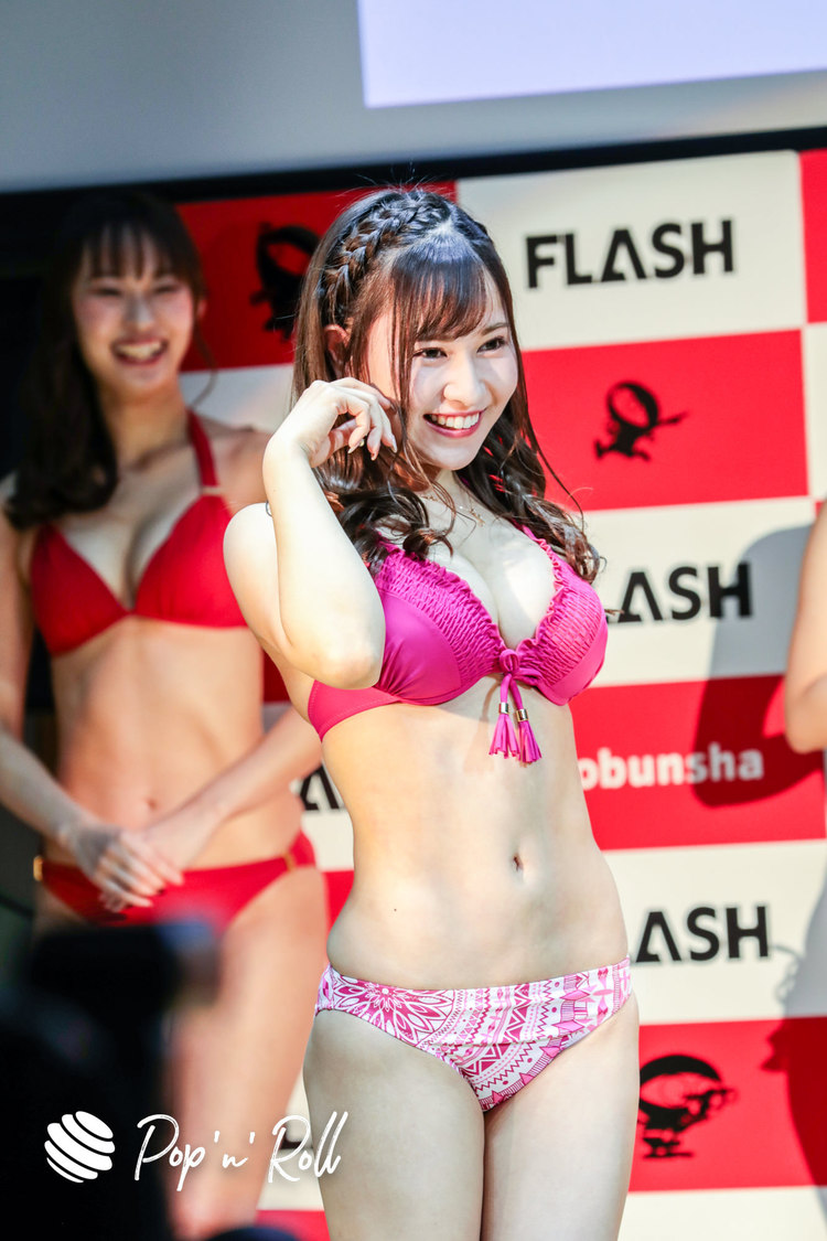 白宮奈々＜ミスFLASH2021選考オーディション＞グランプリ発表会見（2021年1月18日）